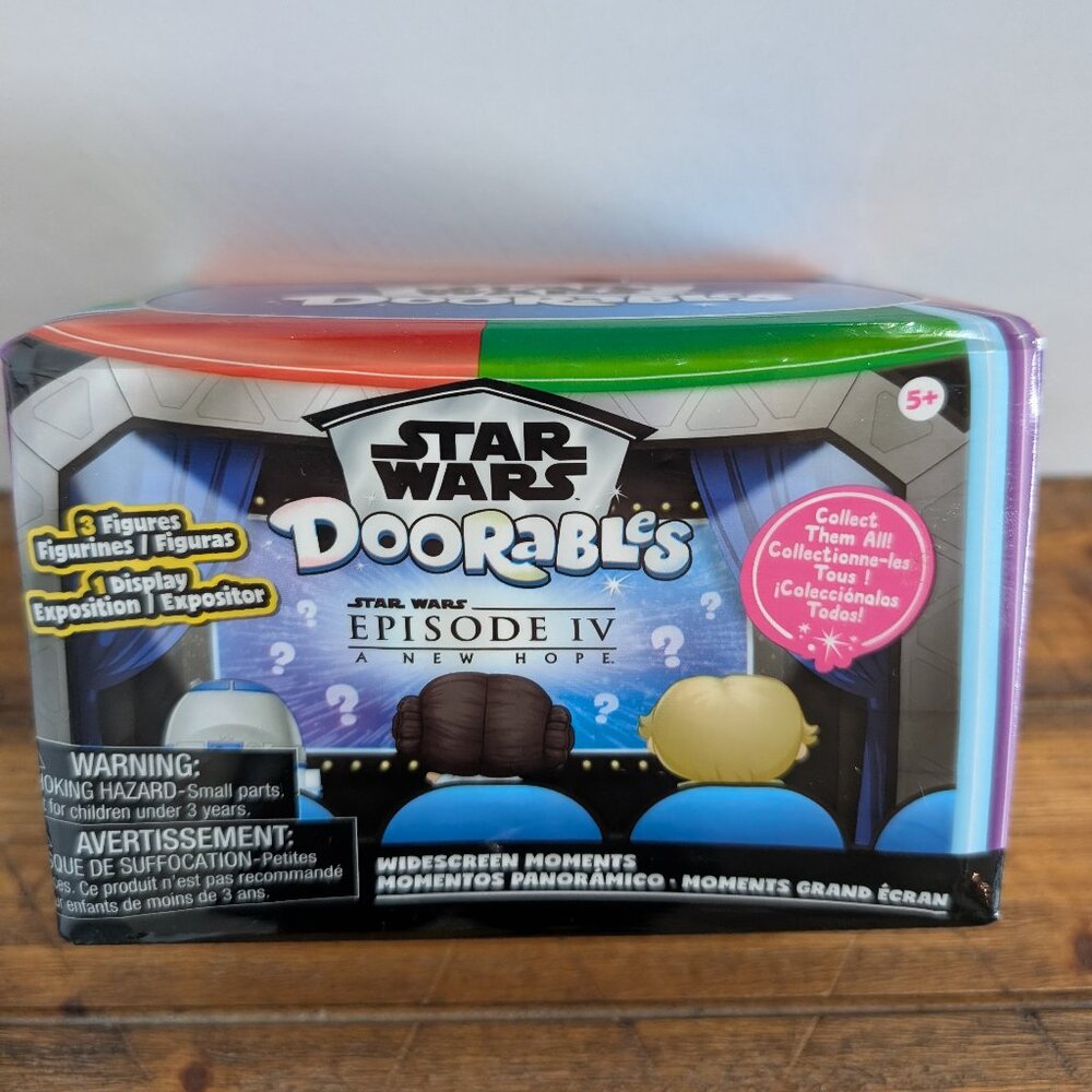 Star Wars Doorables Episode IV A New Hope Collectable 3 figures 1 display - Picture 1 of 5